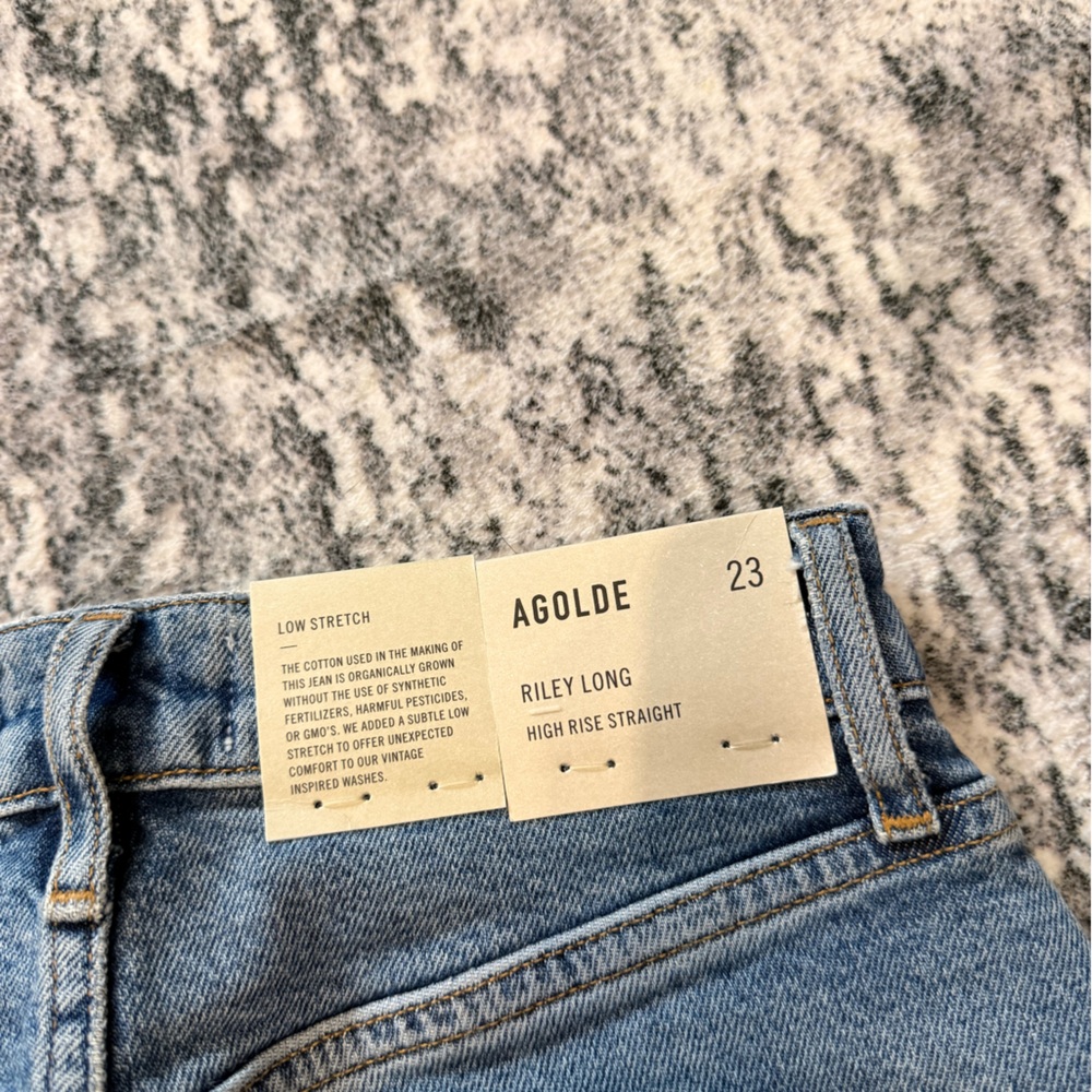 Agolde Riley Long Jeans - Picture 5 of 7